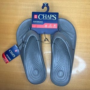 NEW Chaps Performance Engineering Mens Flip Flop Sandals